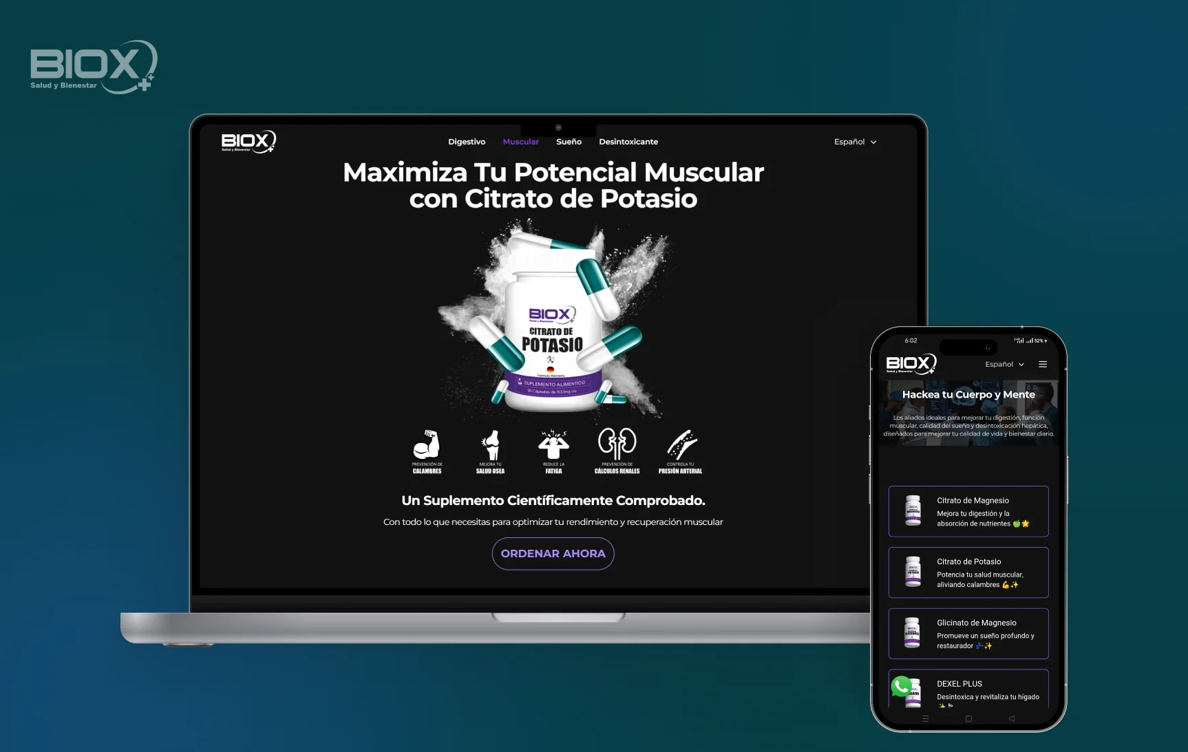 Landing Page Promocional
